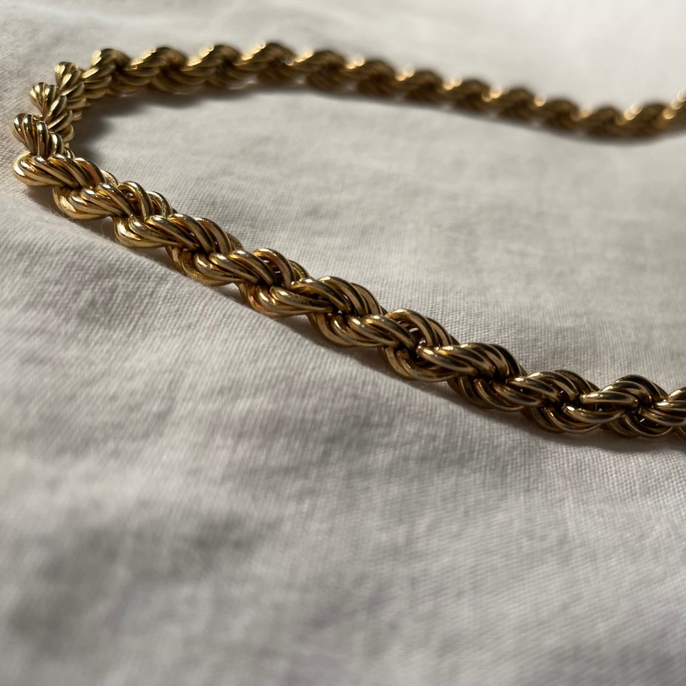 Vintage Monet 15” Rope Chain